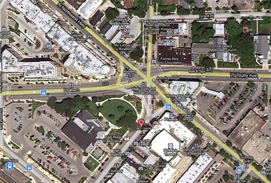 Map of Uptown Park Ridge